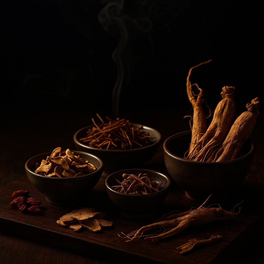 말린 약초
